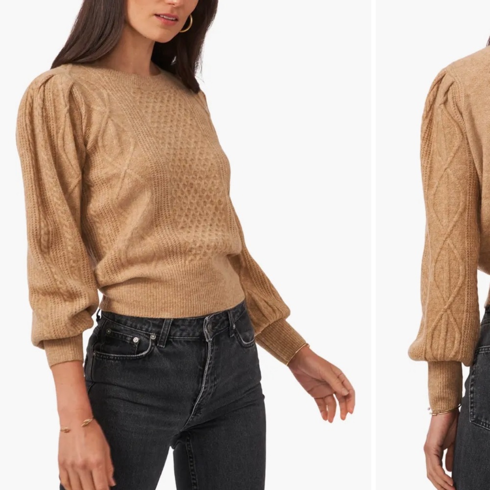 never worn tan sweater